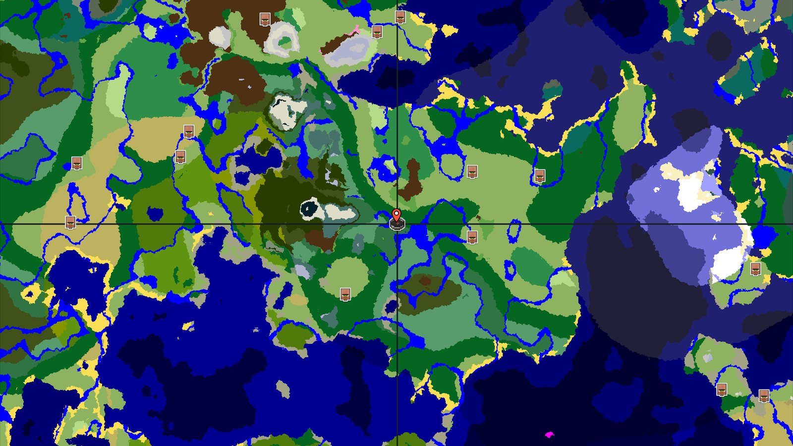 Forest Spawn with Nearby Trial Chambers — Minecraft seed preview
