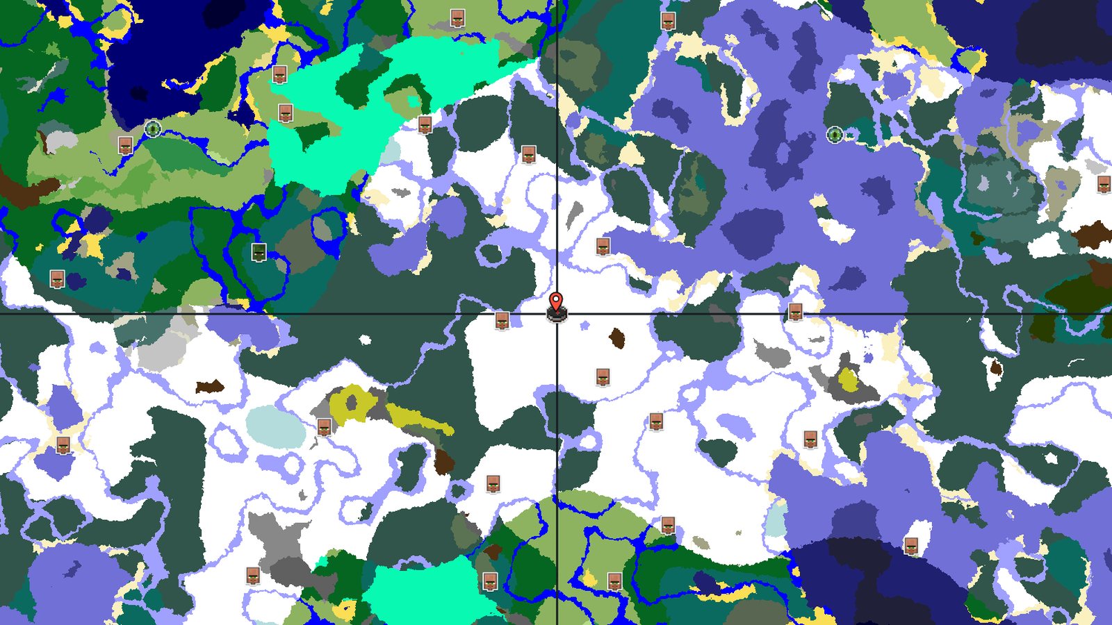 Frozen Start With Nearby Trial Chambers — Minecraft seed preview