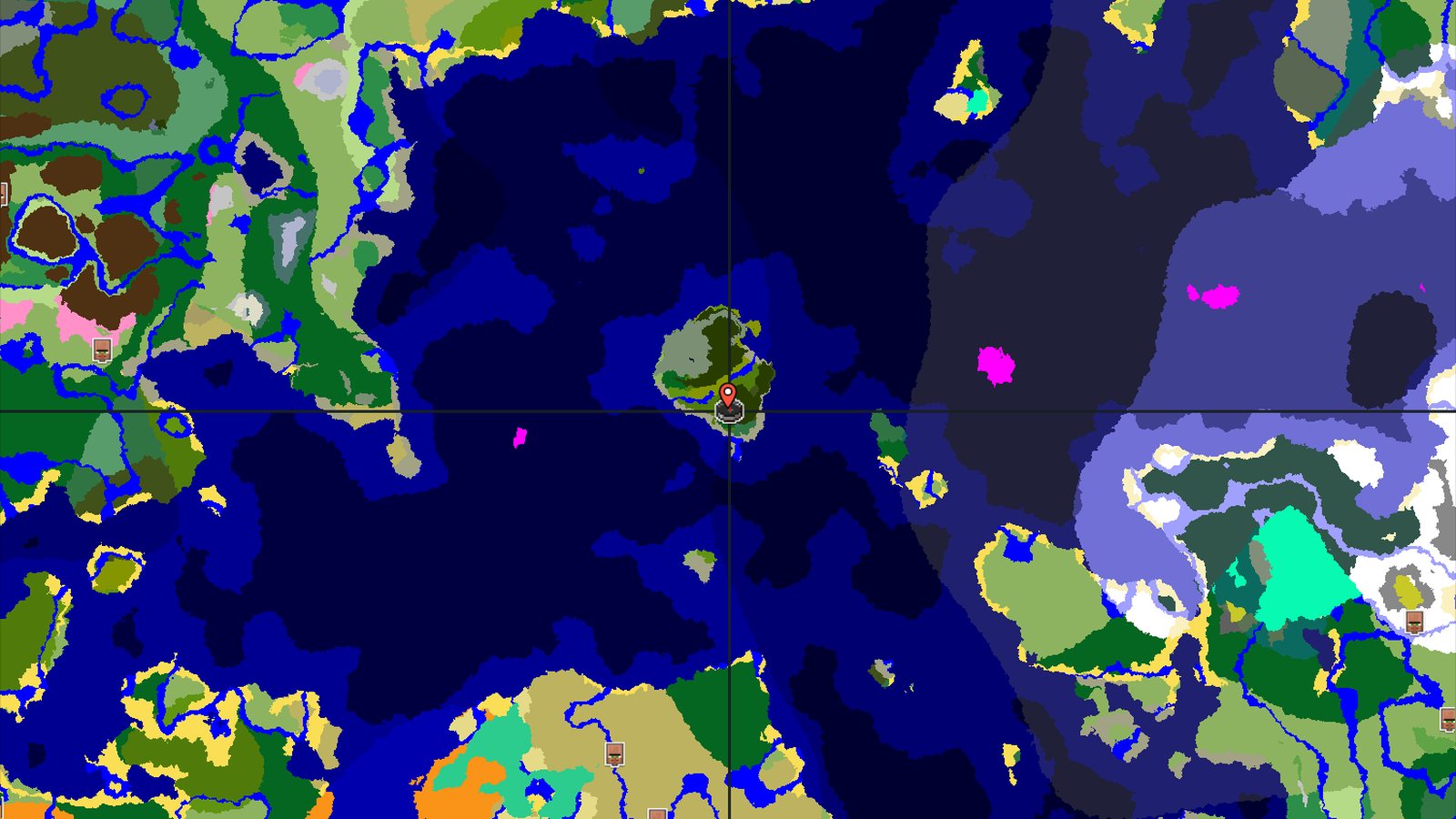 Stony Peaks Spawn with Nearby Jungle and Coastal Access — Minecraft seed preview