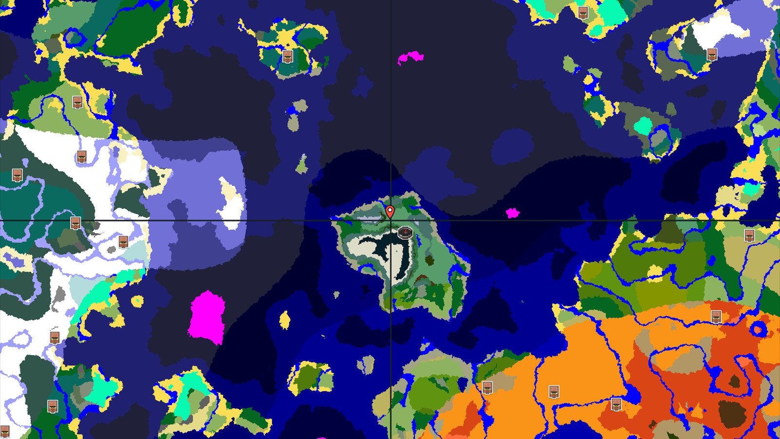 Towering Peaks and Nearby Ancient City — Minecraft seed preview