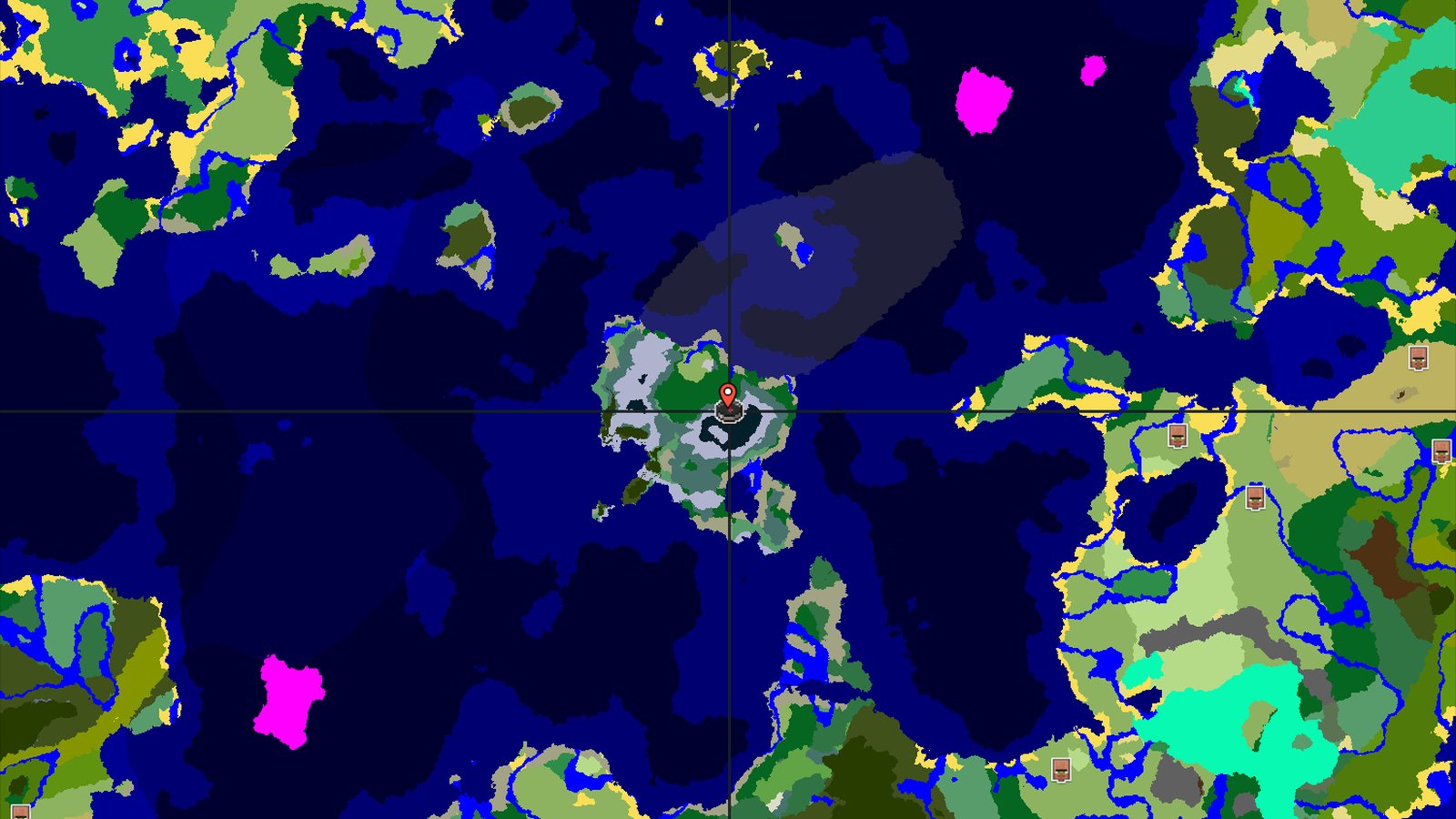 Frozen Peaks and Mineshaft: A Chilly Start with Nearby Riches — Minecraft seed preview