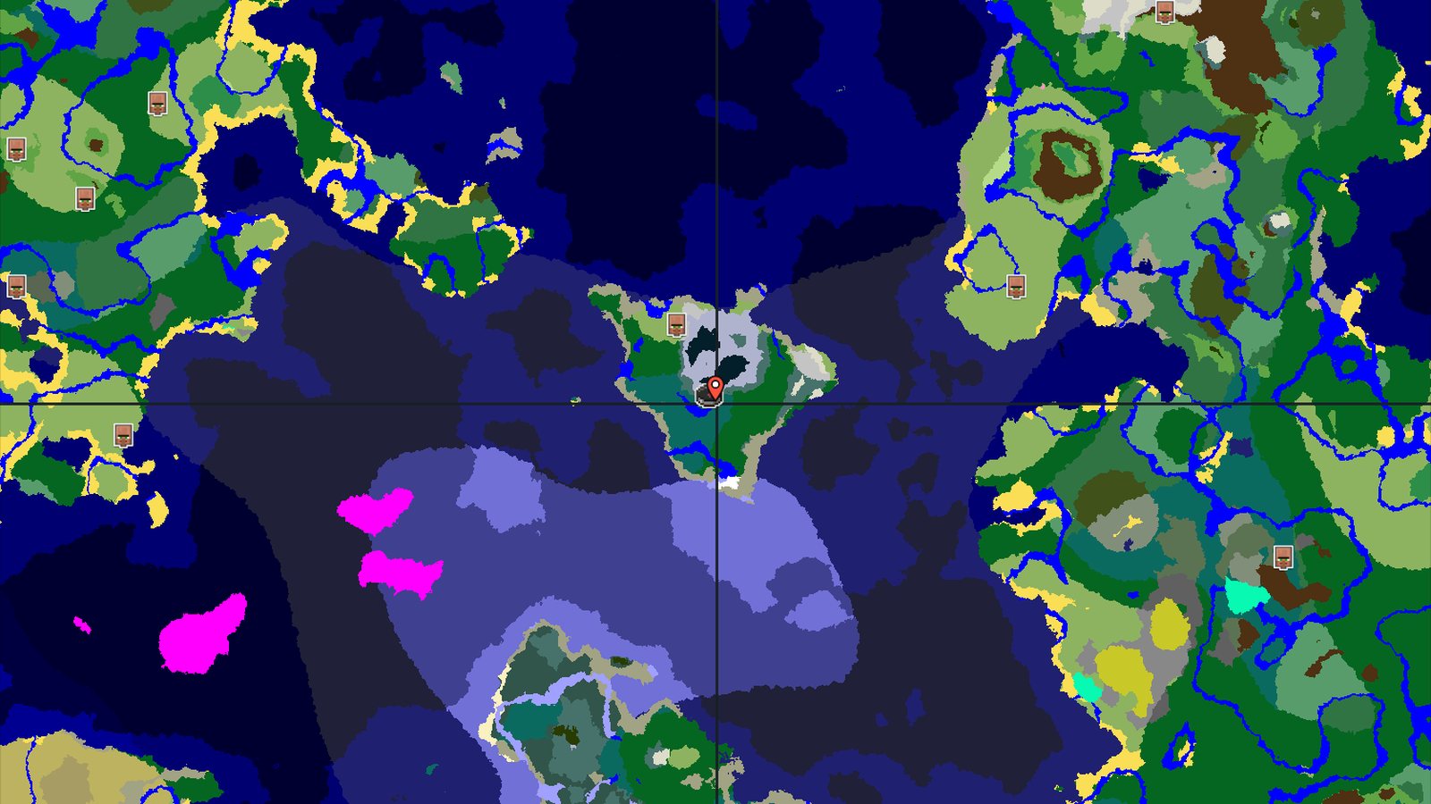 A Taiga Start with Nearby Peaks and Resources — Minecraft seed preview