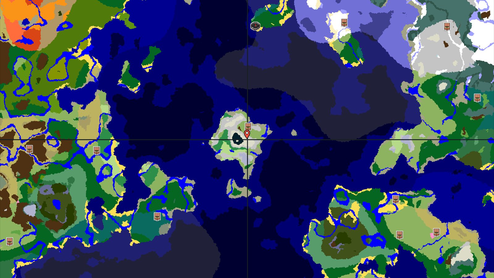 Spawn in a Forest, Venture to Nearby Mountains — Minecraft seed preview