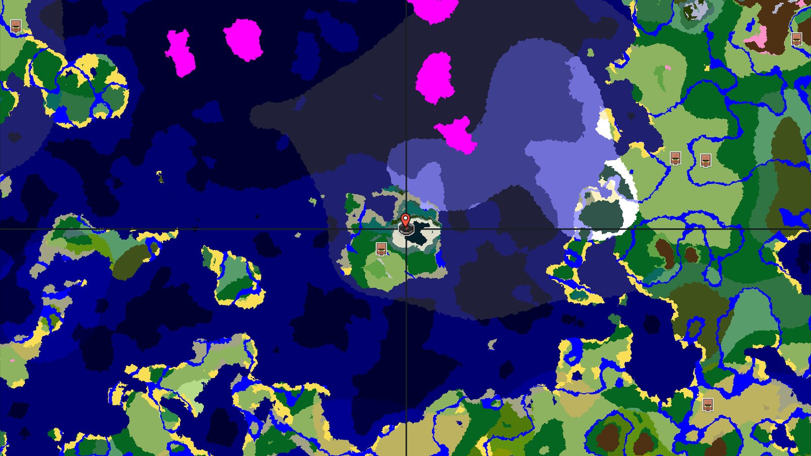Spawn in Jagged Peaks with an Ancient City Nearby — Minecraft seed preview
