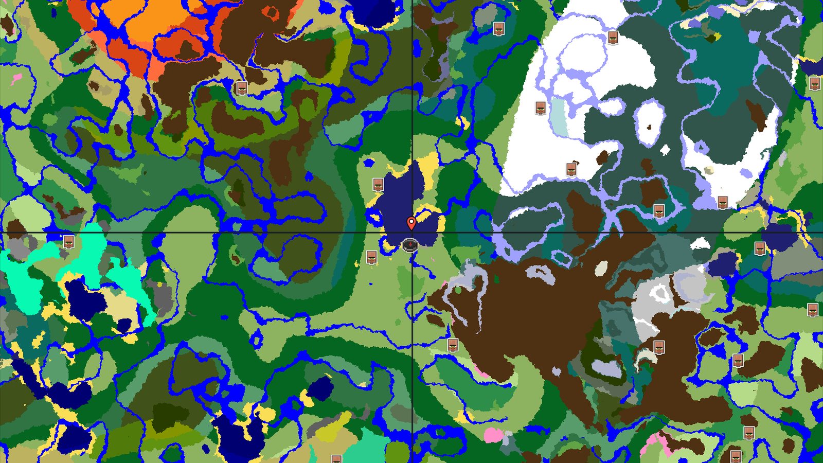 Spawn by a Lake, Near Cherry Groves and Mountains — Minecraft seed preview