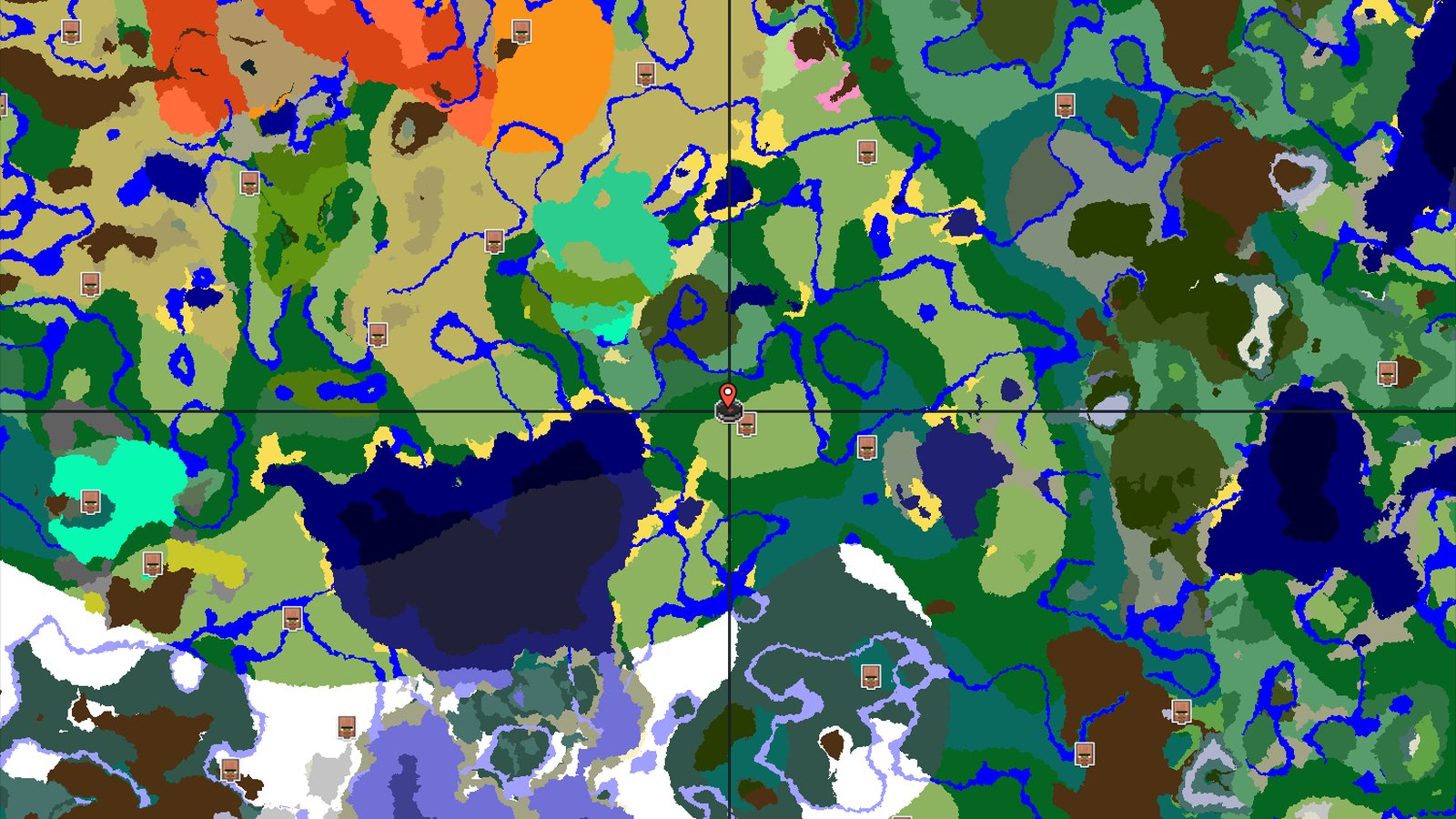 Spawn in Plains with a nearby Village and Trial Chambers — Minecraft seed preview