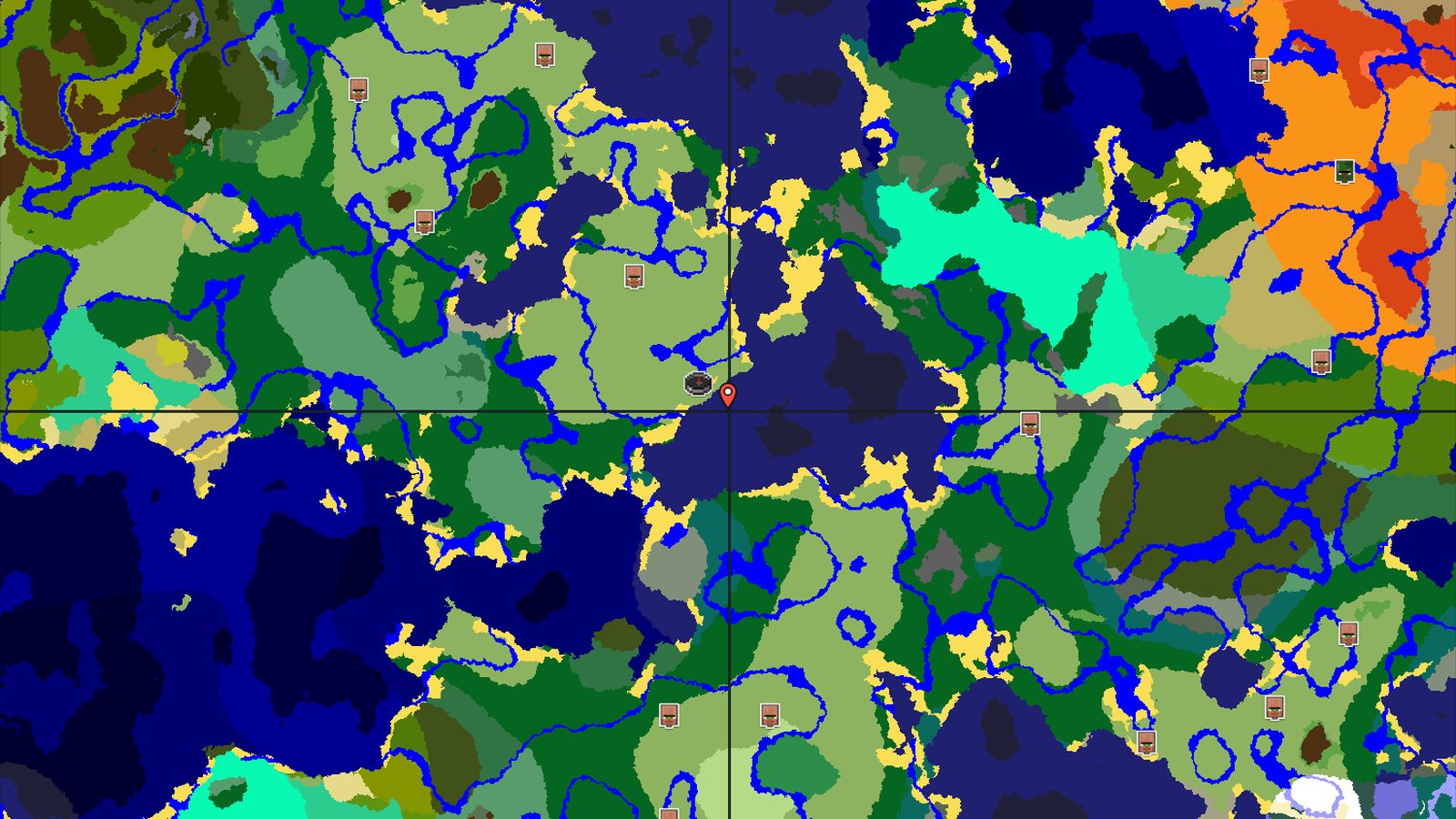 Trial Chambers and Ocean Monuments Near a Coastal Spawn — Minecraft seed preview