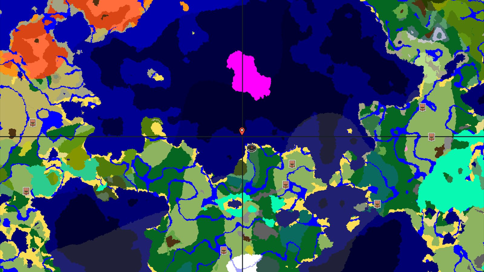Spawn Near Ocean, Trial Chambers, and a Mushroom Fields — Minecraft seed preview