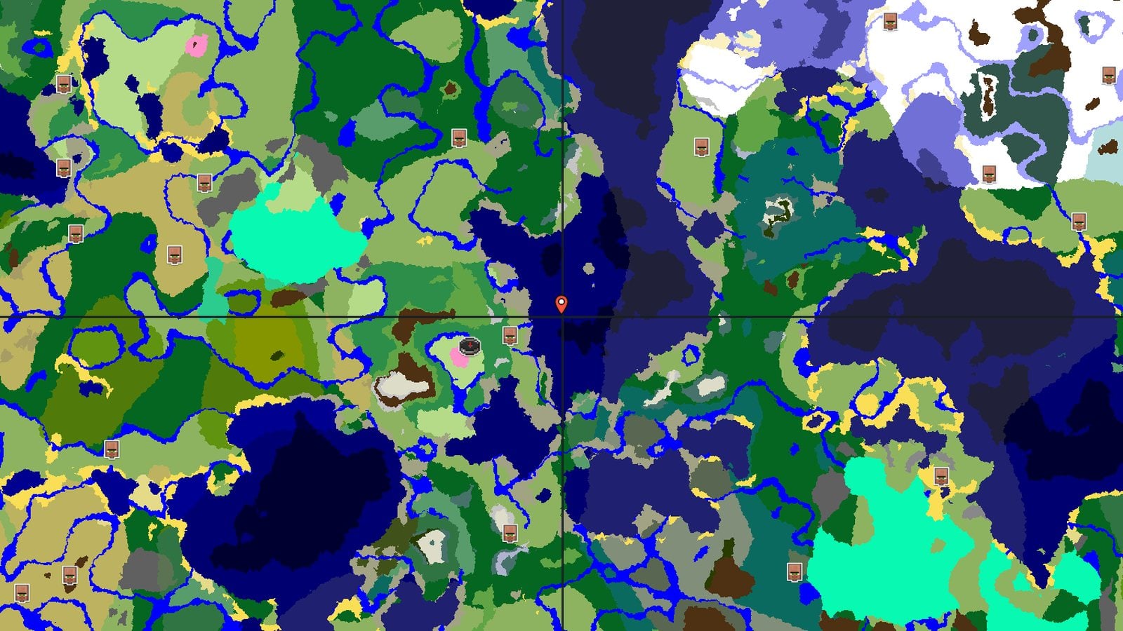 Cherry Grove Spawn Near Trial Chambers and Ancient City — Minecraft seed preview