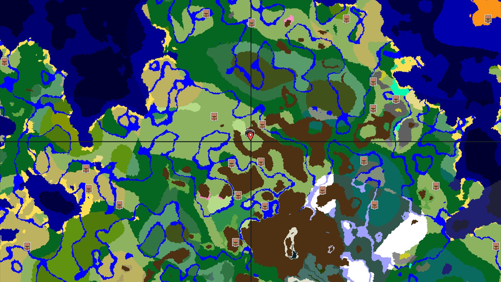 Pillager Outpost Near Spawn, Cherry Grove Nearby — Minecraft seed preview