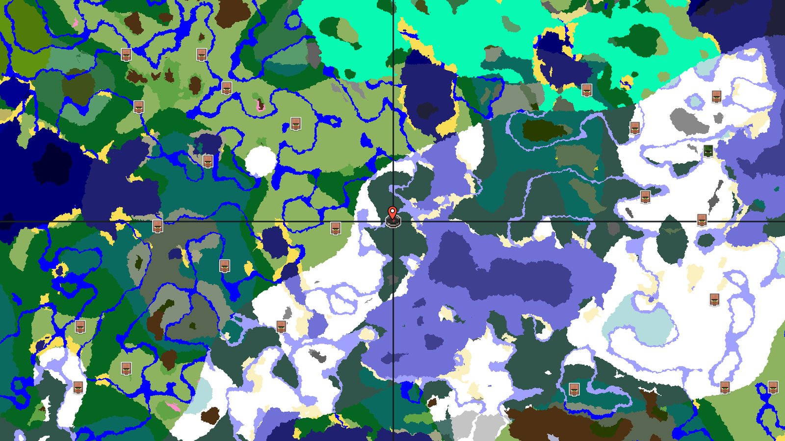 Abandoned Camp in a Snowy Taiga Forest — Minecraft seed preview