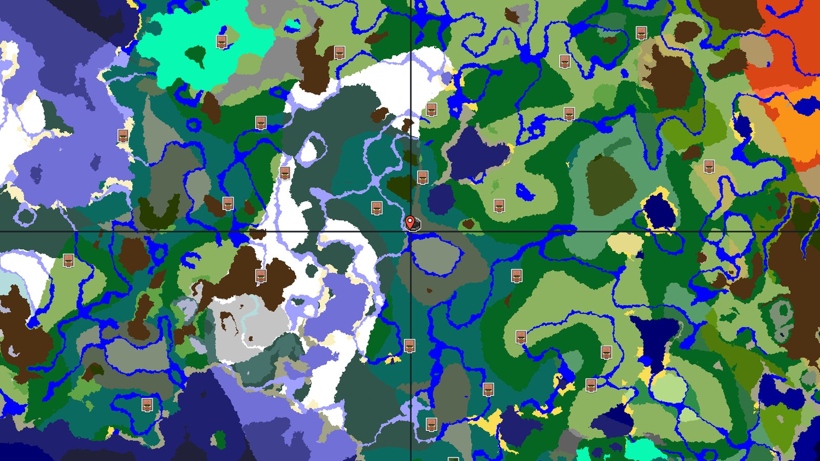 Old Growth Taiga Spawn with Quick Village Access — Minecraft seed preview