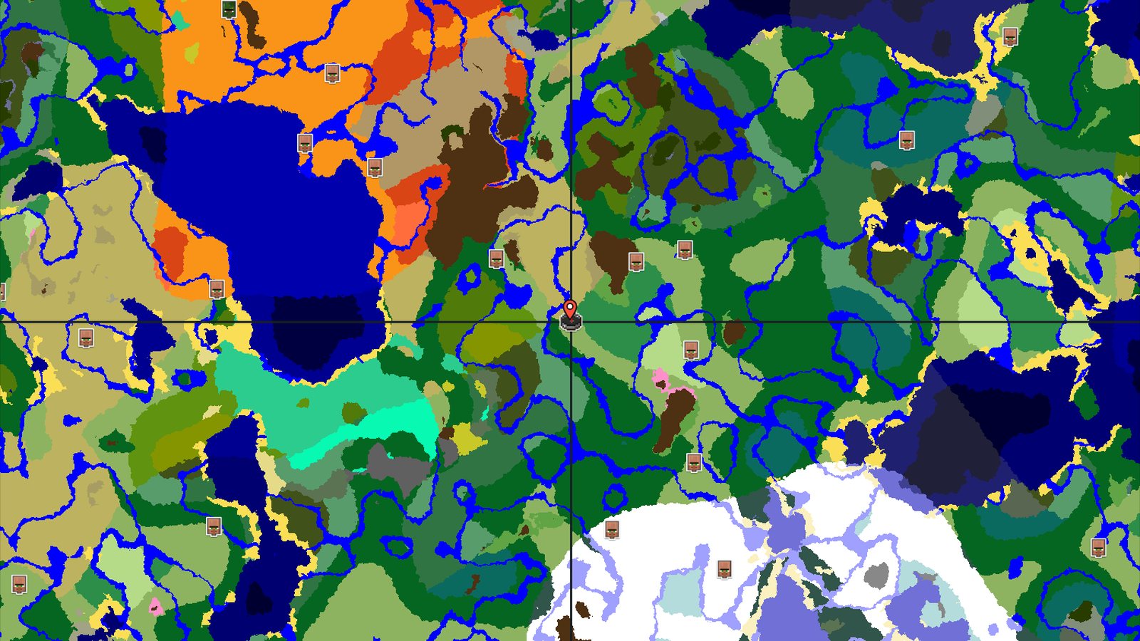 A Modest Start with Hidden Underground Riches — Minecraft seed preview