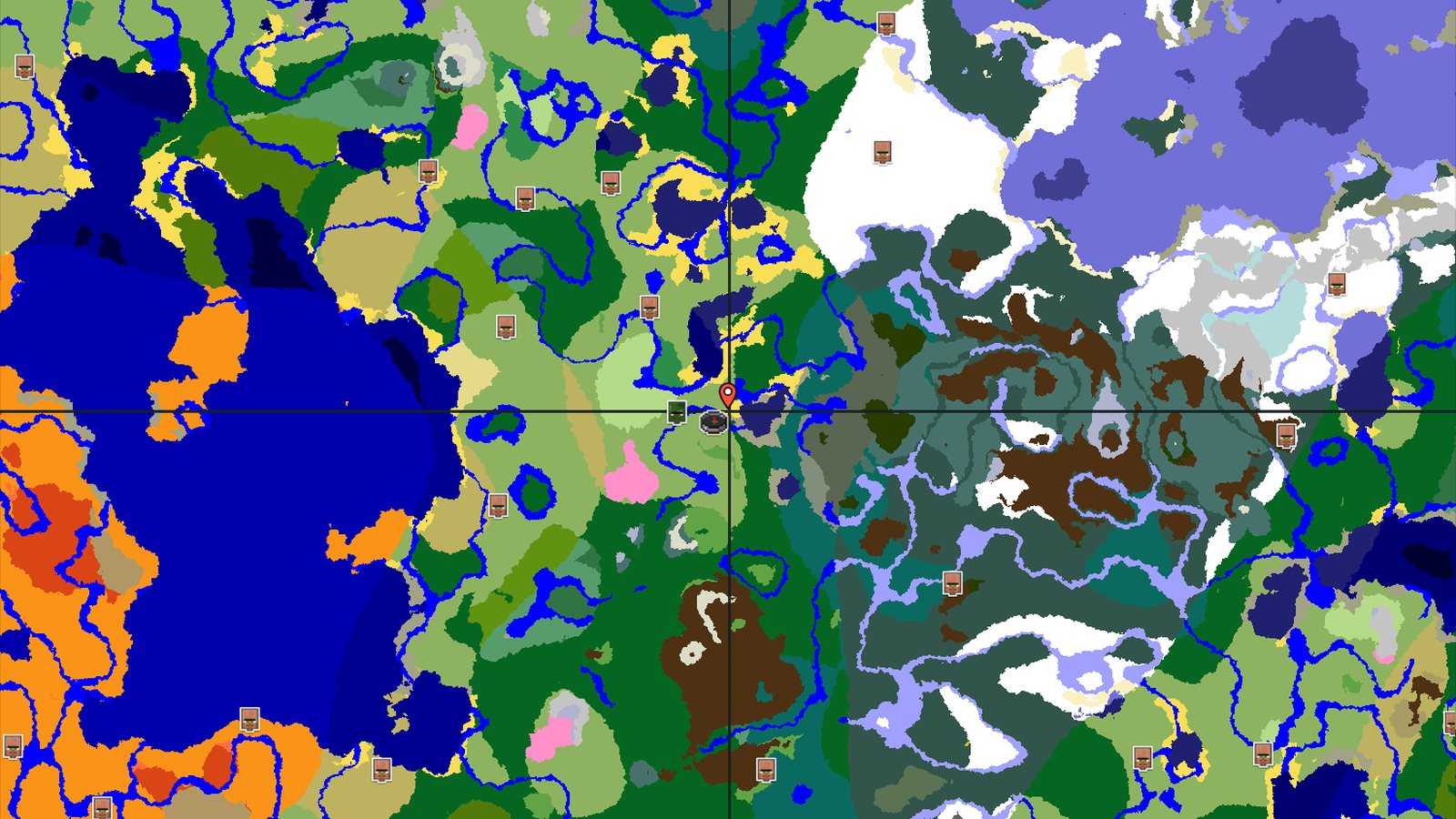Abandoned Village and Lush Caves Near Spawn — Minecraft seed preview