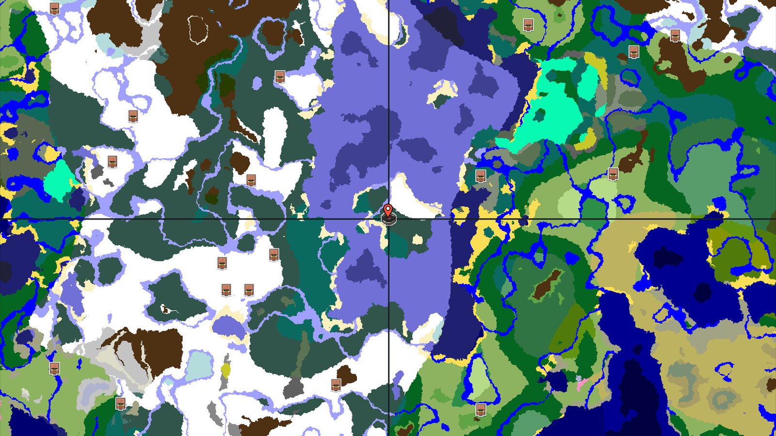 Spawn in Snowy Taiga with a Nearby Igloo — Minecraft seed preview