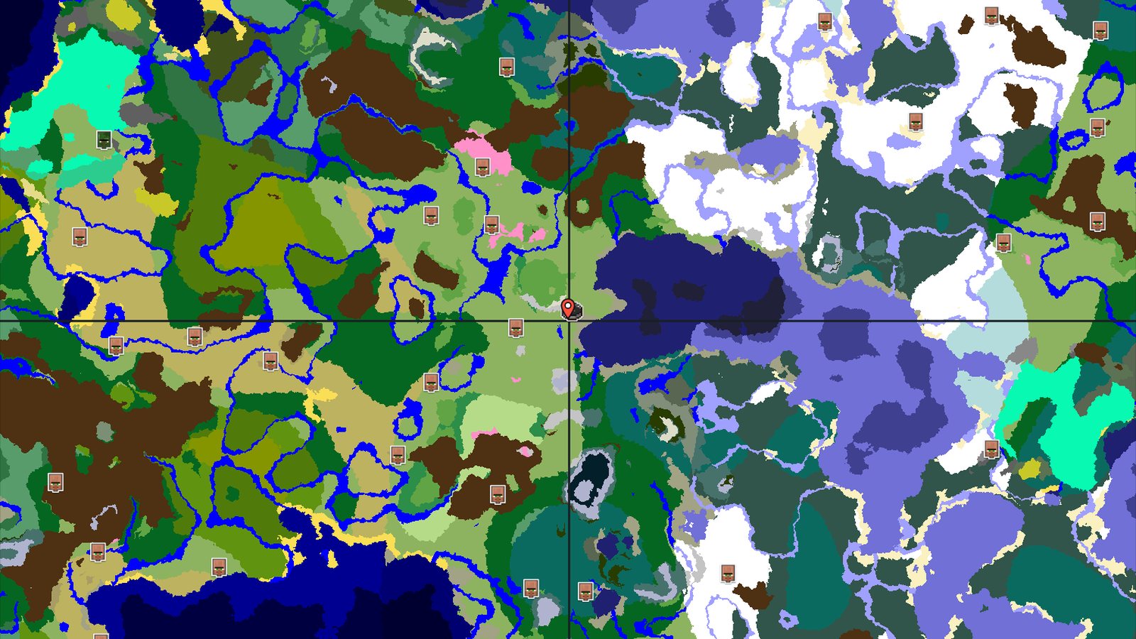 Ancient City Near Spawn With Snowy Peaks — Minecraft seed preview