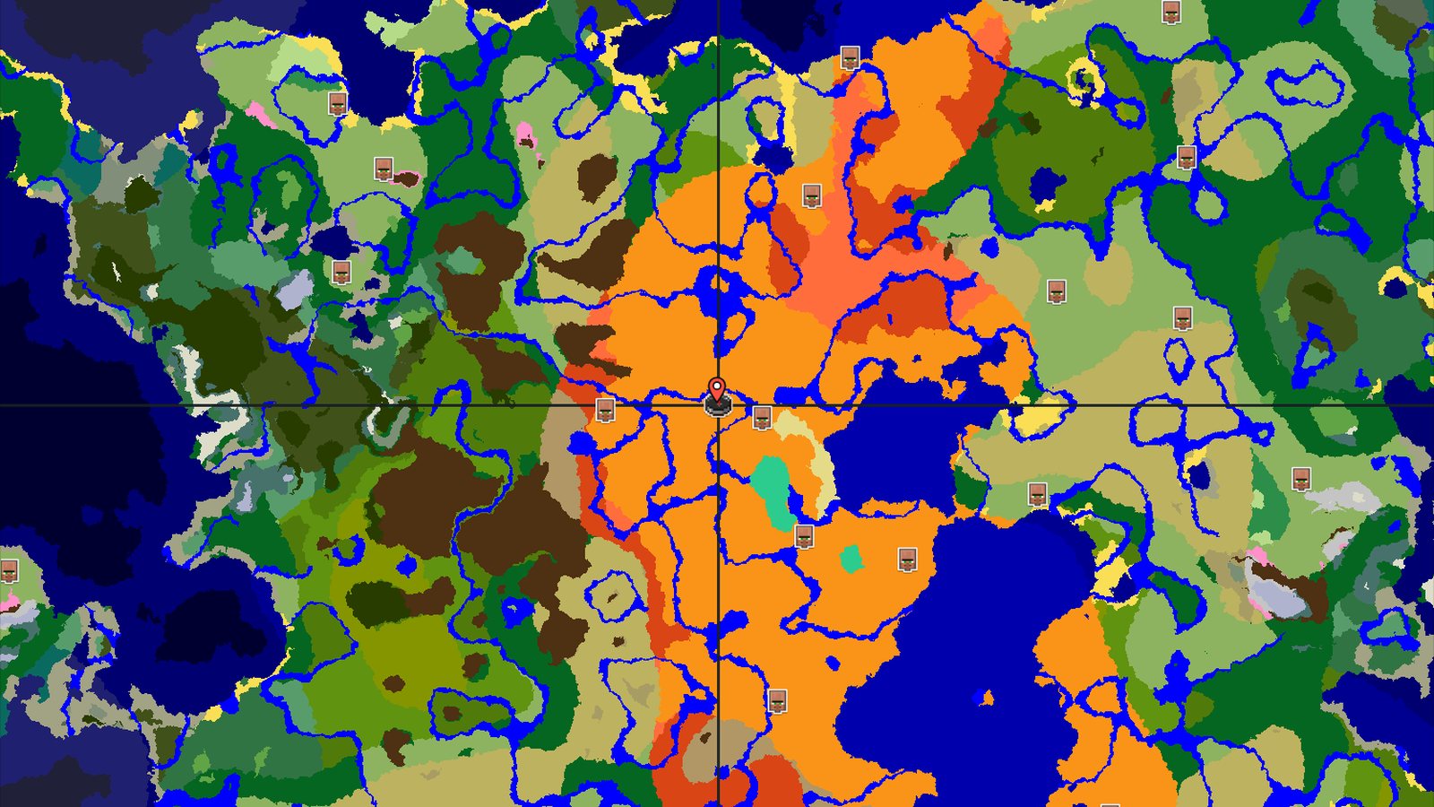 Desert Spawn with Nearby Trial Chambers — Minecraft seed preview