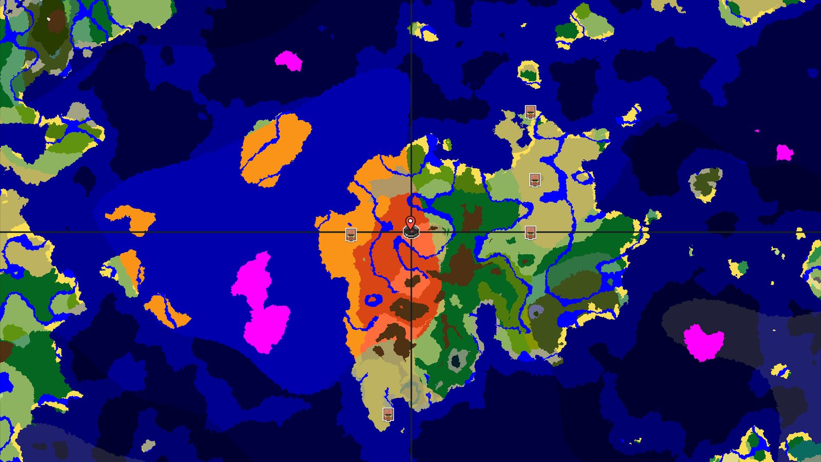 Badlands and Peaks: A Desert-Adjacent Start — Minecraft seed preview