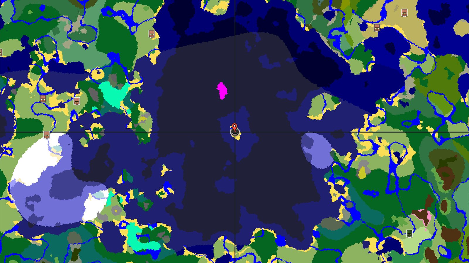 A Taiga Spawn with Ocean Exploration Potential — Minecraft seed preview