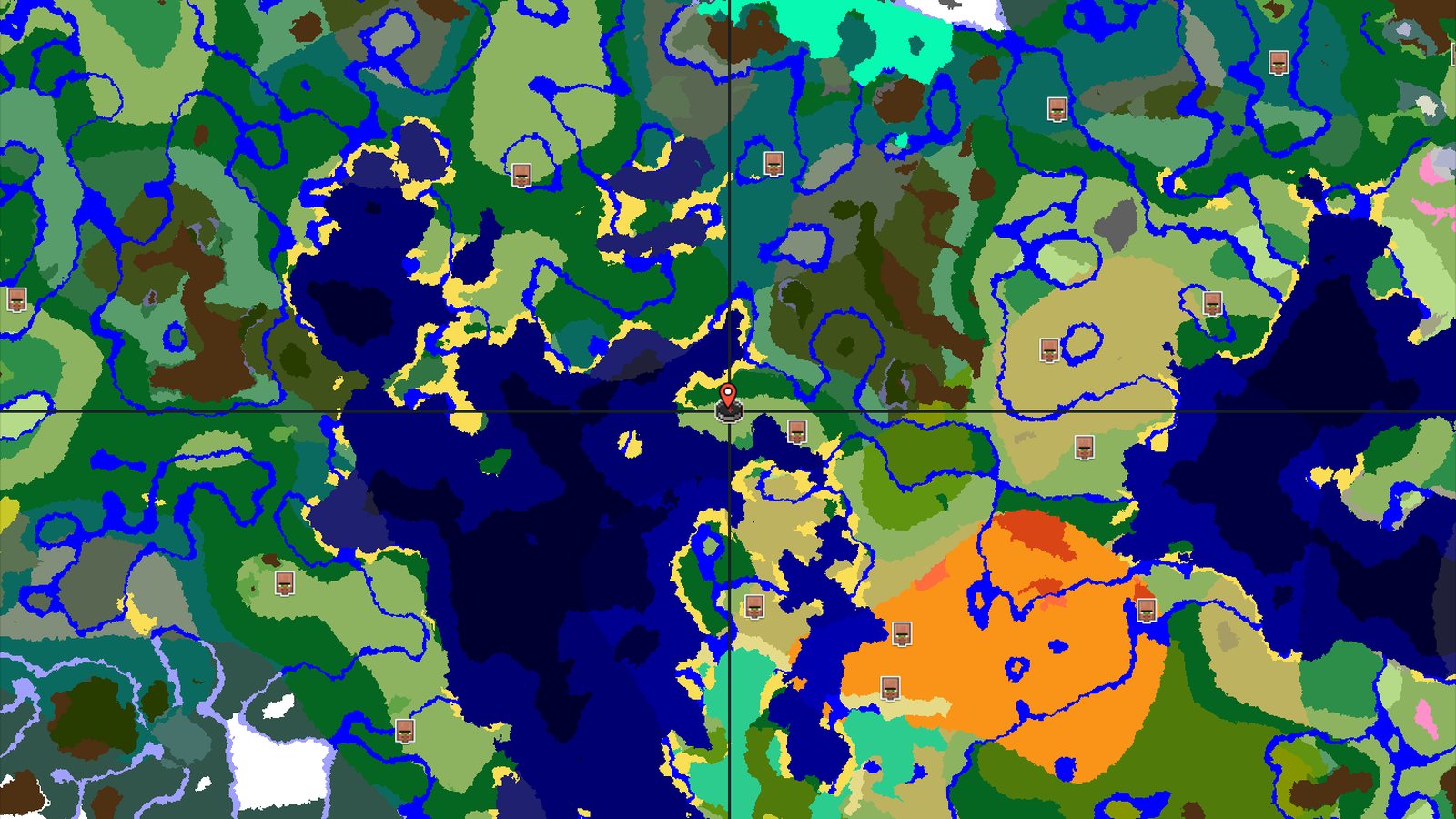Spawn Next to a Mine, Find a Village Soon After — Minecraft seed preview
