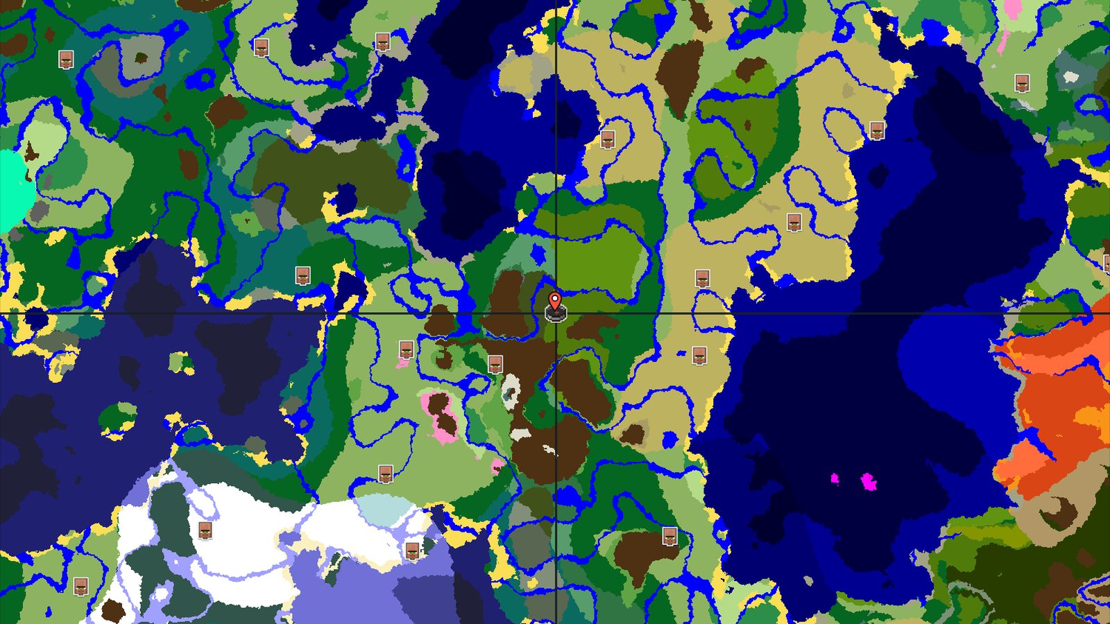 Jungle Spawn with Dark Forest and Nearby Trial Chambers — Minecraft seed preview
