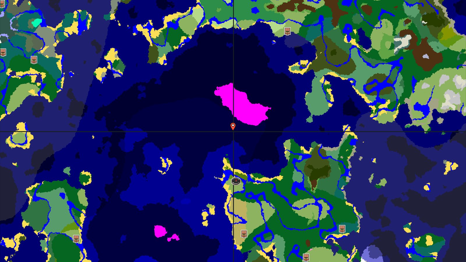 Mushroom Fields and Ocean Fun Near Spawn — Minecraft seed preview