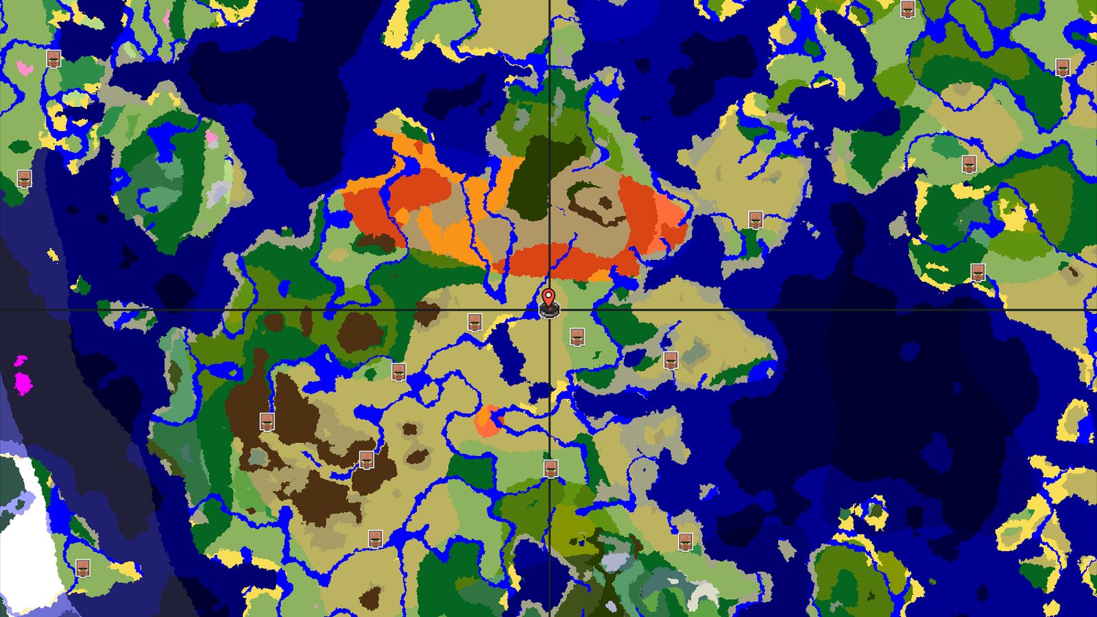 Savanna Spawn With Fast Nether Fortress — Minecraft seed preview