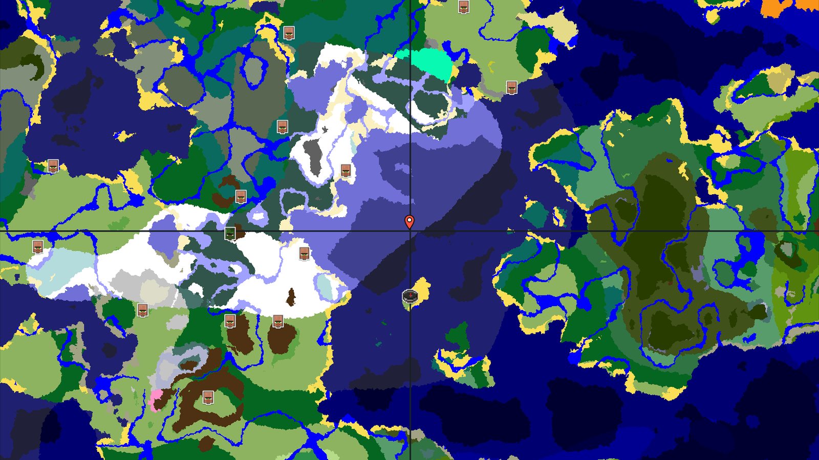 Ocean Exploration Seed with Distant Wonders — Minecraft seed preview