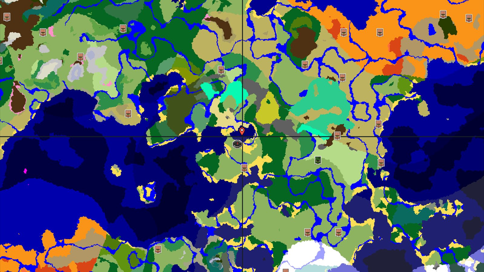Spawn in Plains with a Village and Trial Chambers nearby — Minecraft seed preview