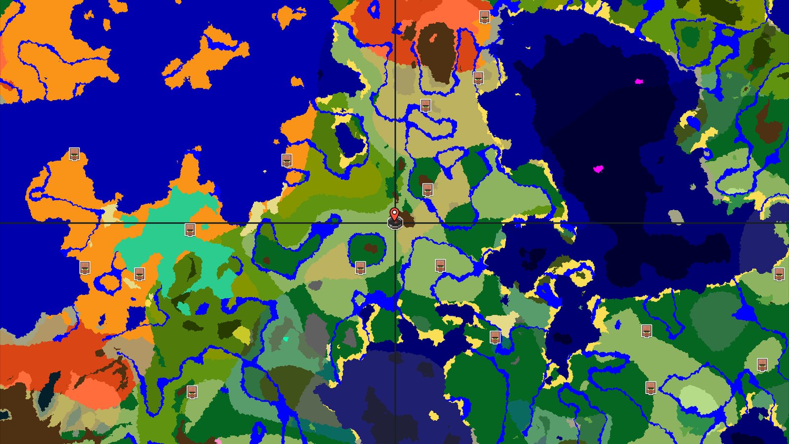 Jungle and Savanna Beginnings with Nearby Trials — Minecraft seed preview