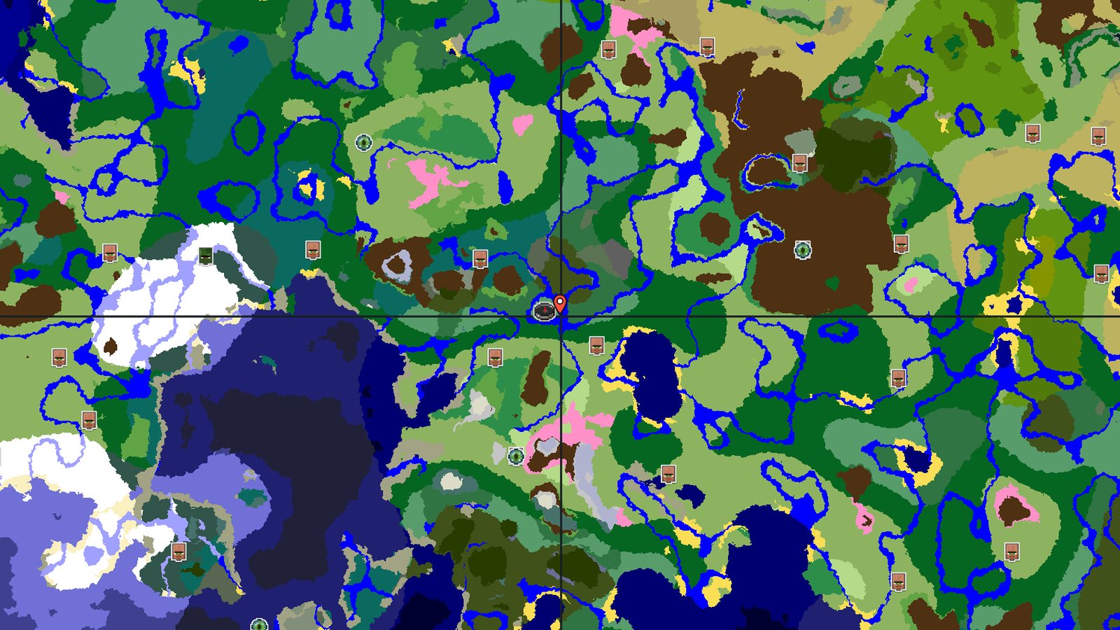 Trial Chambers and Ancient City Near Old Growth Spawn — Minecraft seed preview