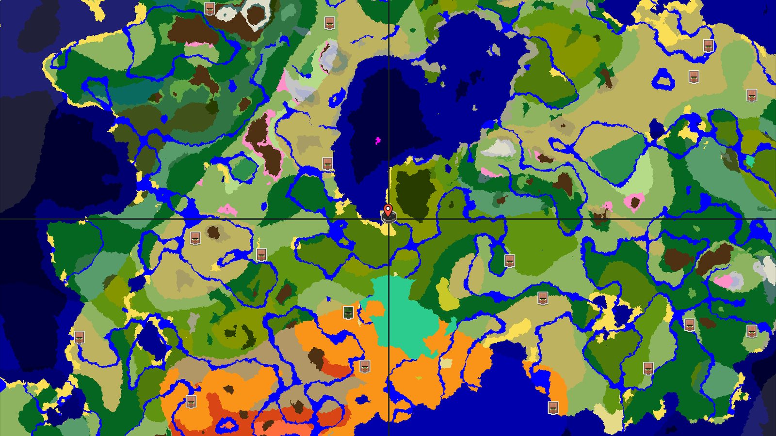 Jungle Spawn with Nearby Bamboo and Temple — Minecraft seed preview