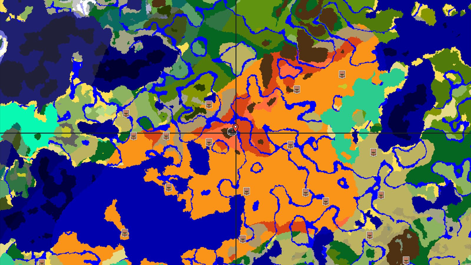 Eroded Badlands Spawn with Nearby Trial Chambers — Minecraft seed preview