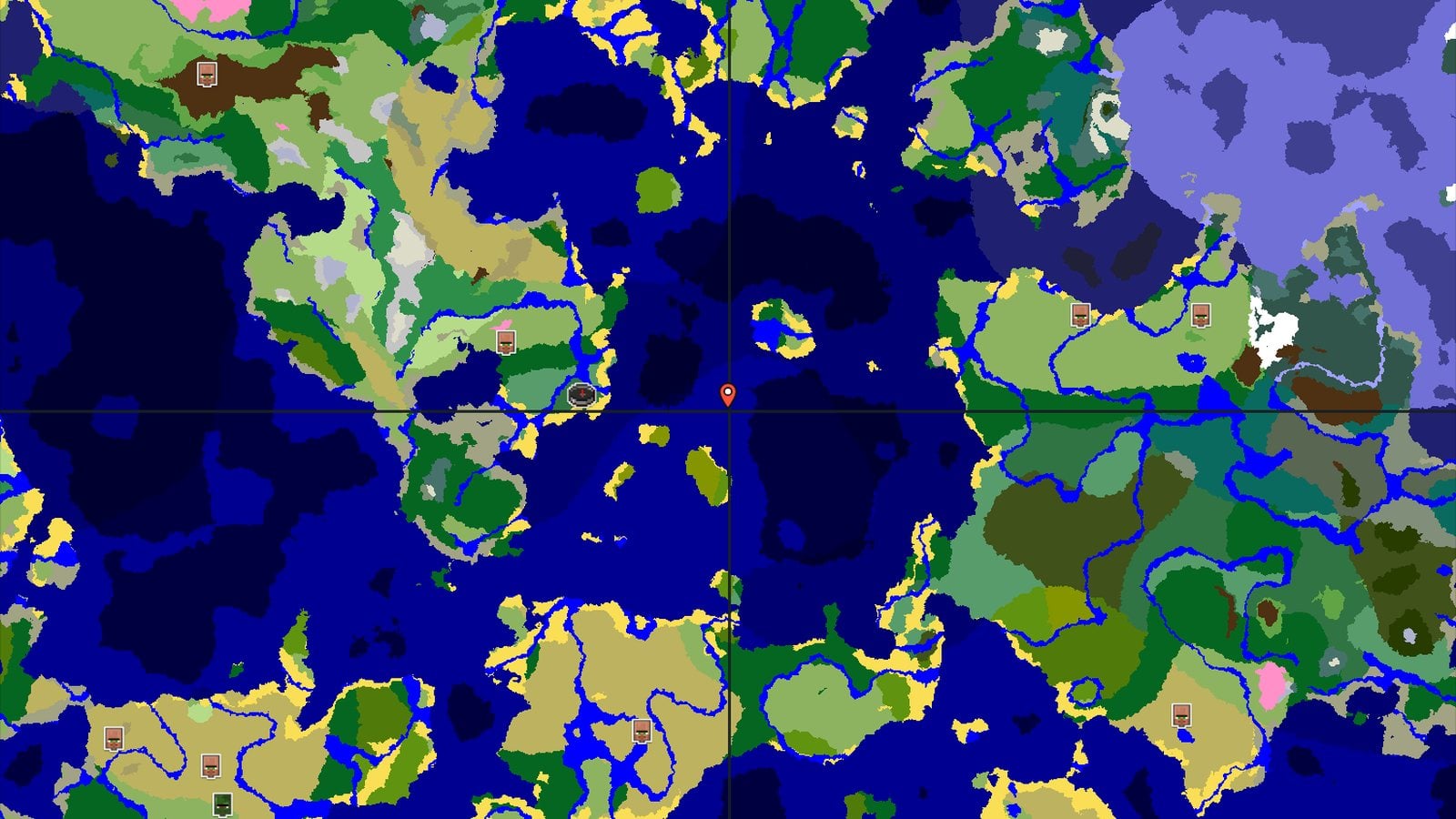 Birch Forest Spawn with Nearby Trial Chambers — Minecraft seed preview