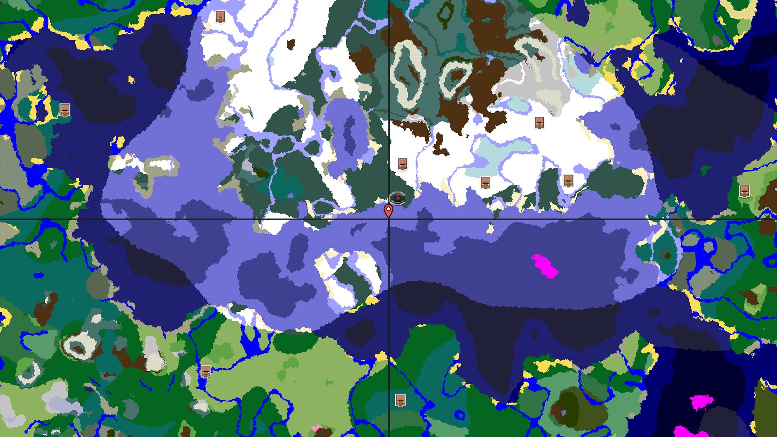 A Snowy Taiga Start with Nearby Trial Chambers — Minecraft seed preview