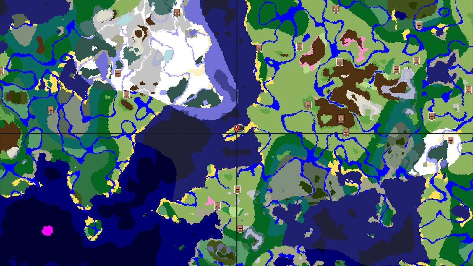Dappled Forest Peninsula for a Cold Ocean Start — Minecraft seed preview