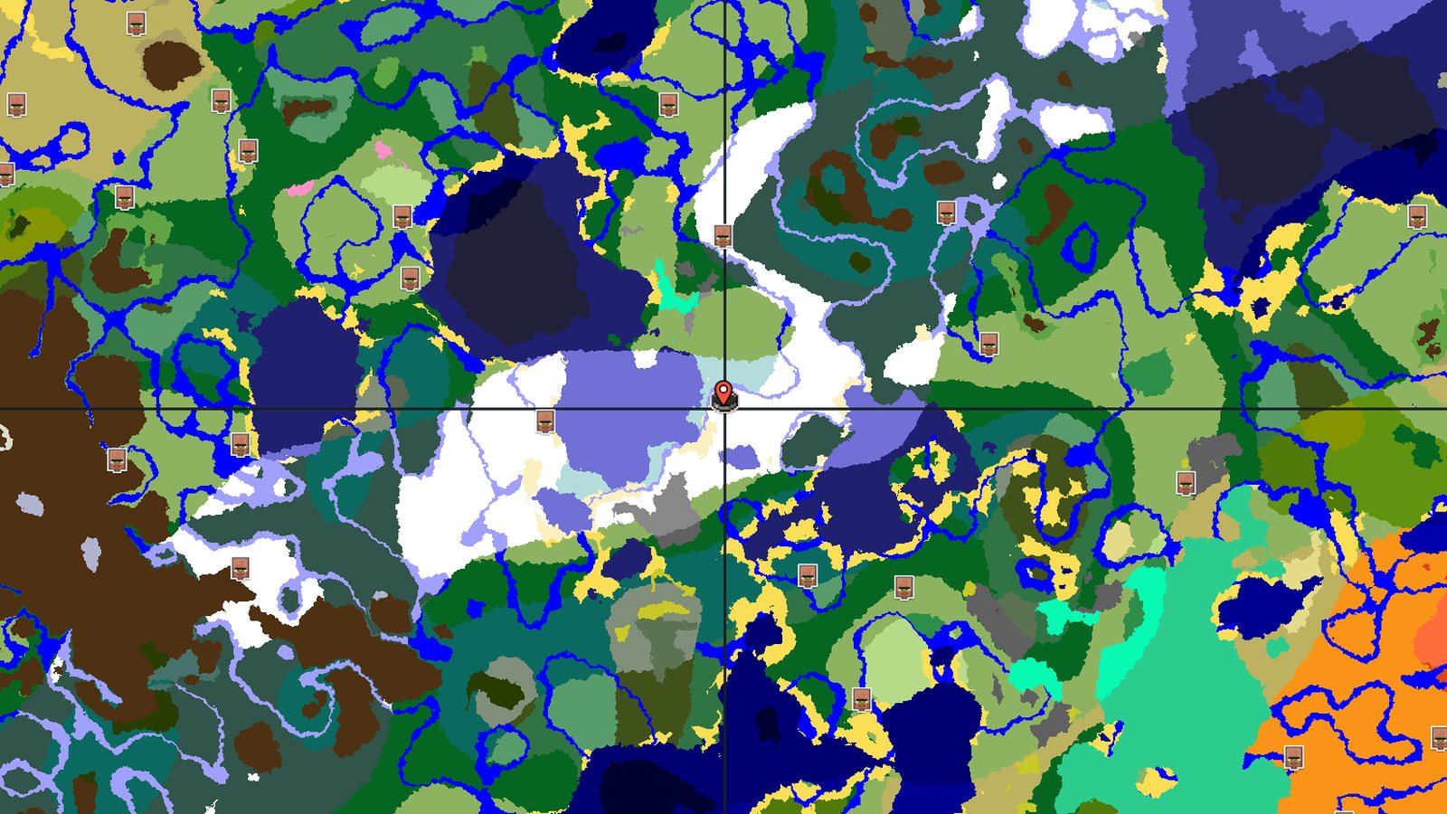 Frozen Spawn with Ice Spikes and Nearby Trial Chambers — Minecraft seed preview