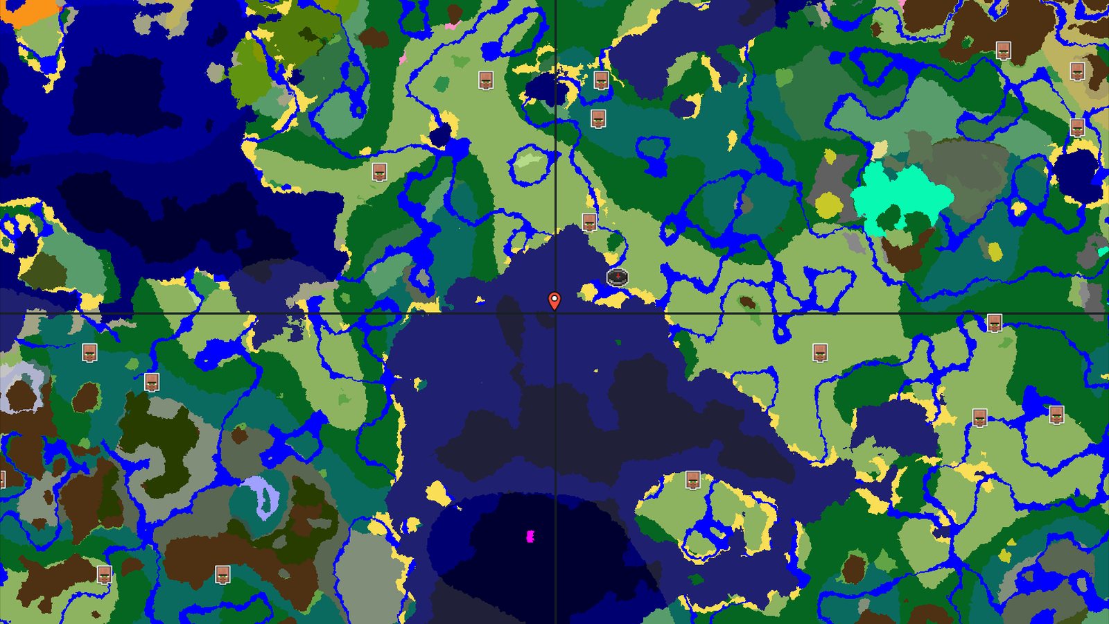 Ocean-Adjacent Plains with Quick Underground Access — Minecraft seed preview