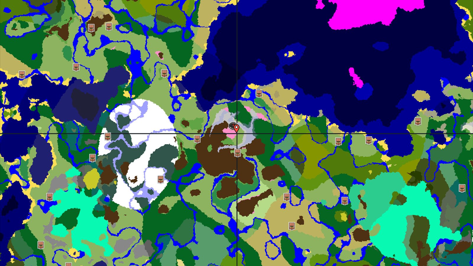 A Cherry Grove Start with Nearby Ancient Wonders — Minecraft seed preview