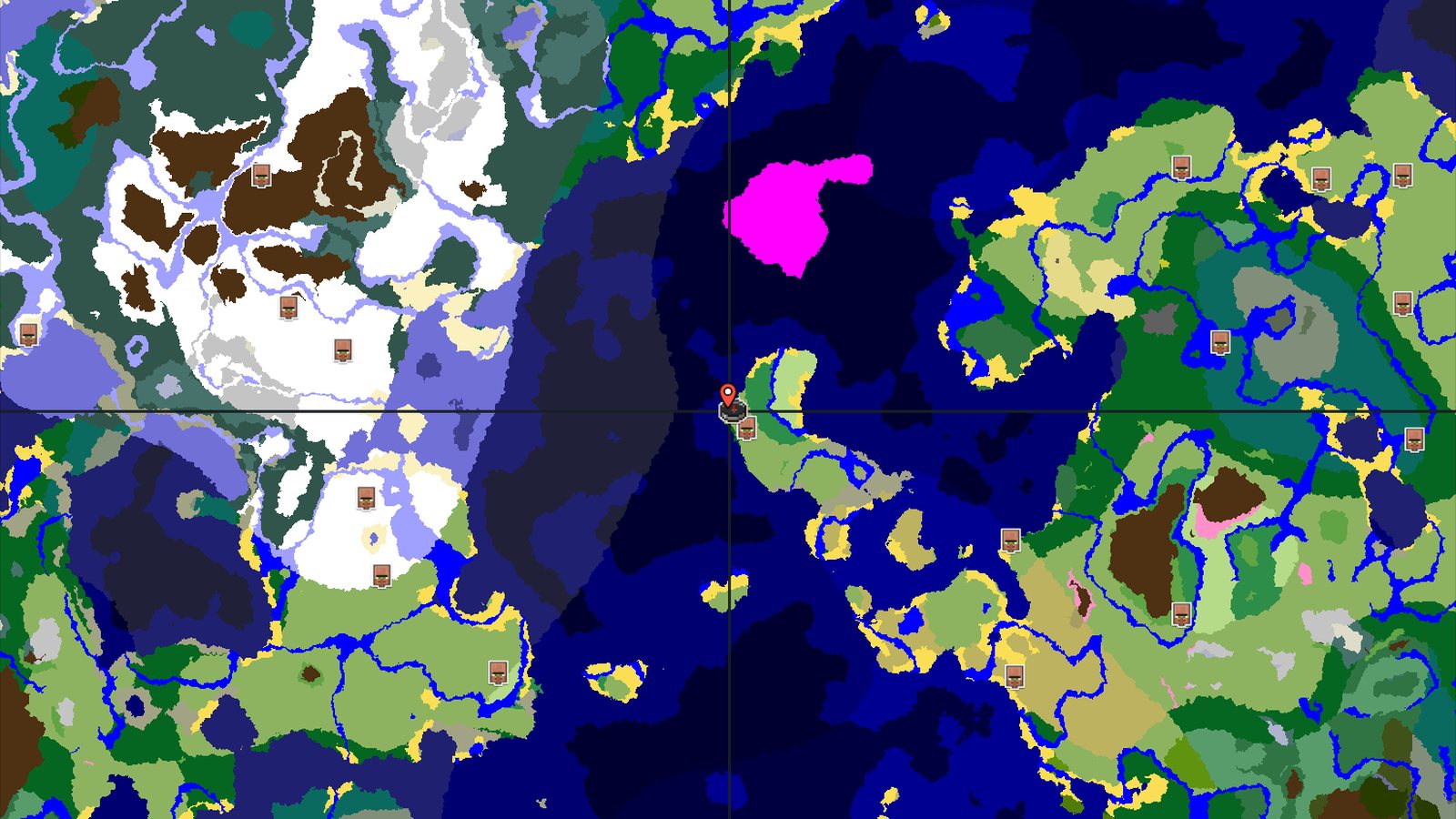 An Island Start with Close Underwater Adventures — Minecraft seed preview