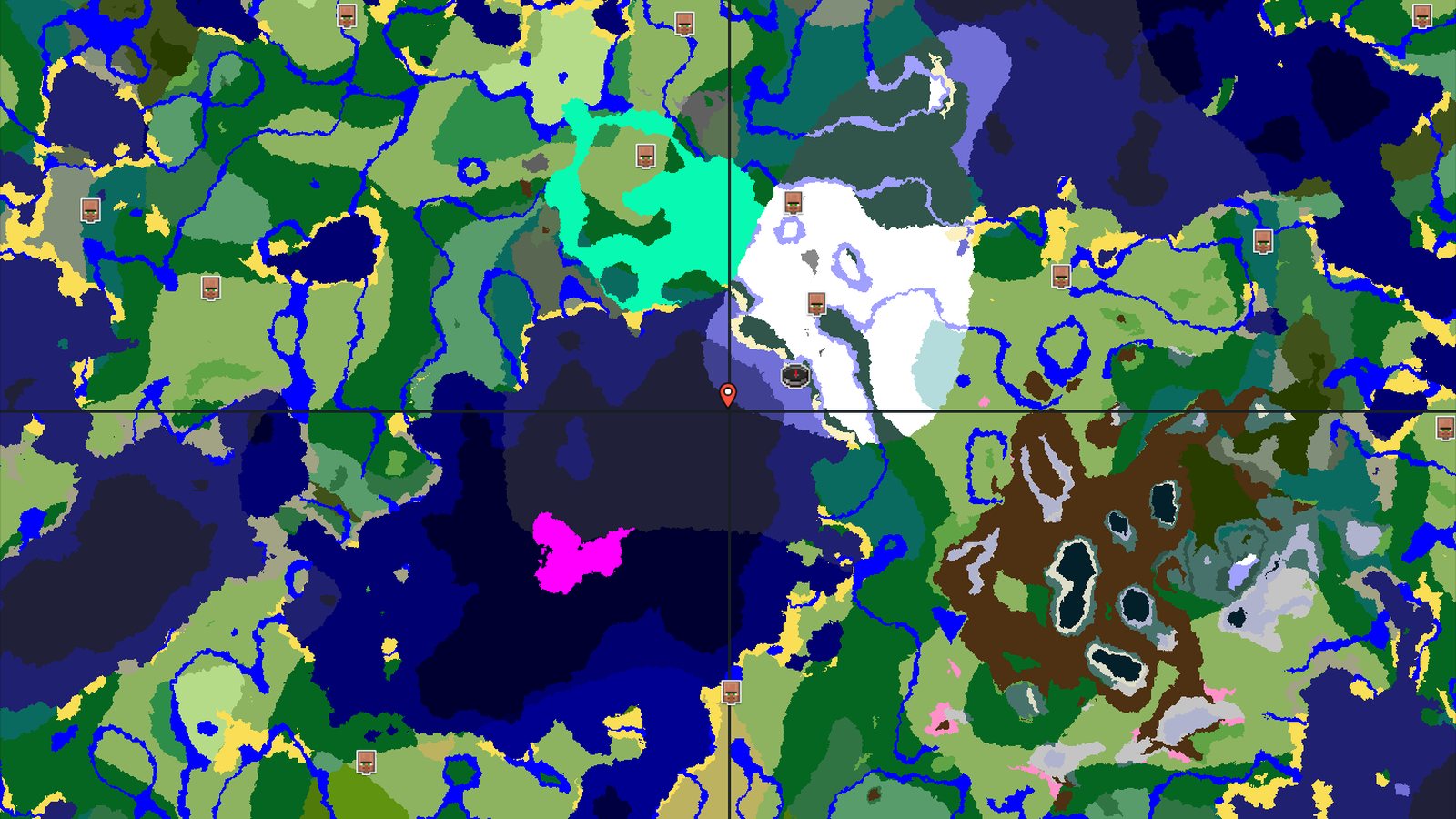 A Frozen Start with a Nearby Igloo and Mineshaft — Minecraft seed preview