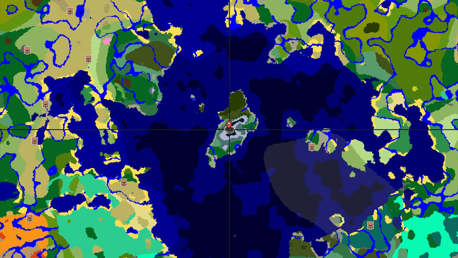 Frozen Peaks Spawn with Close Ancient City Access — Minecraft seed preview