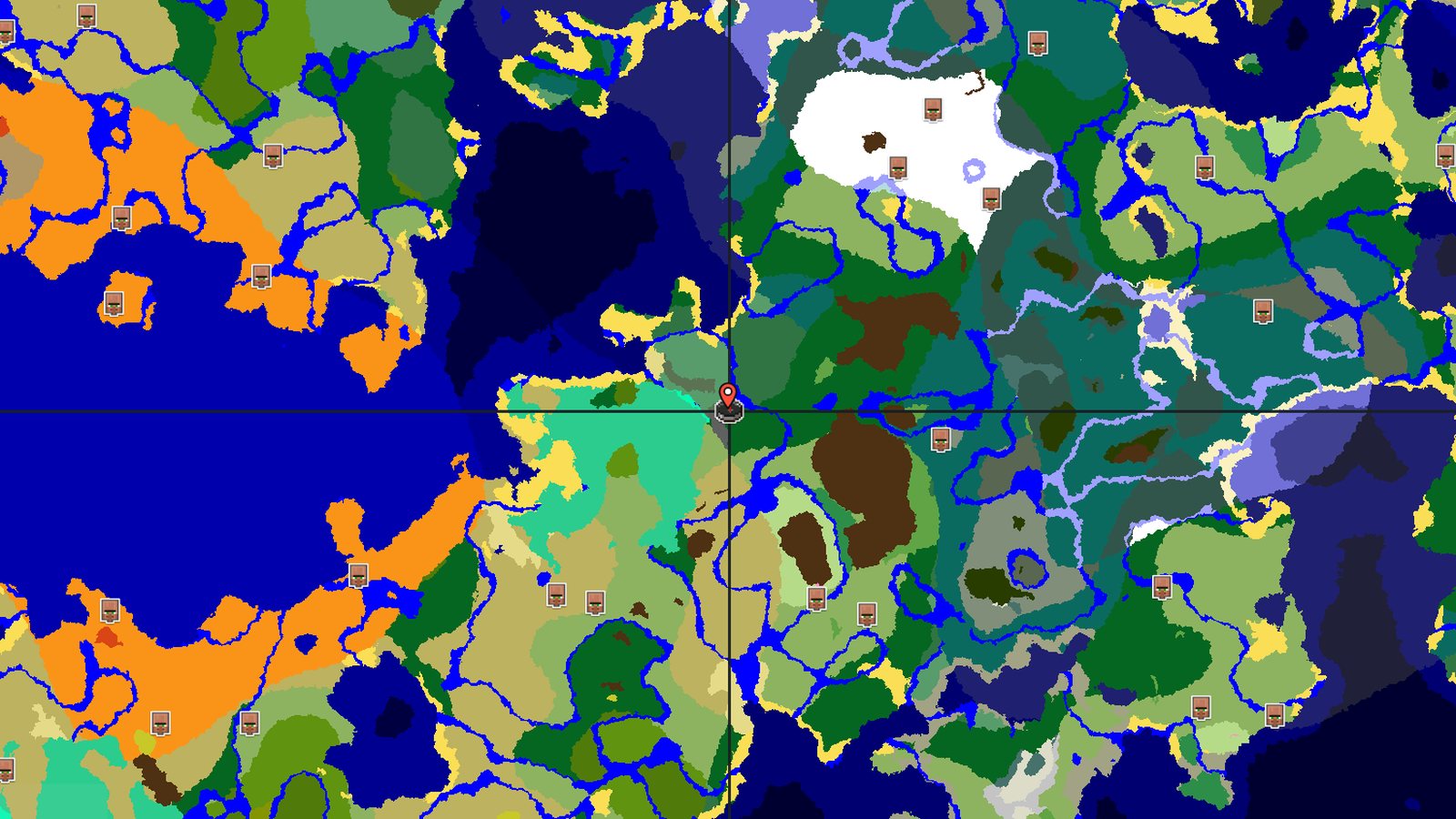 Mangrove Swamp with an Ancient City — Minecraft seed preview