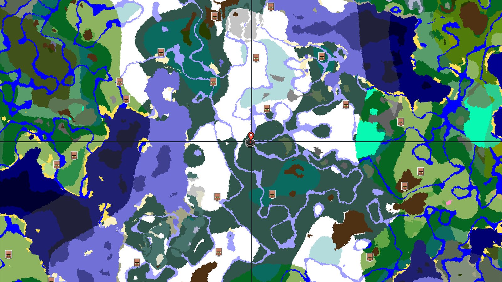 Snowy Taiga Spawn With Nearby Ancient City — Minecraft seed preview