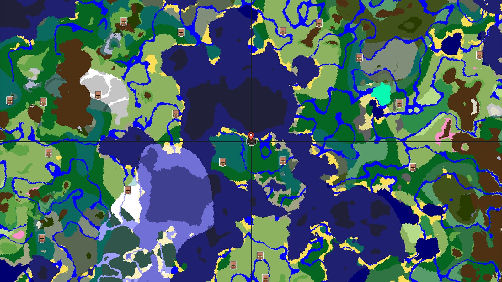 Taiga Spawn with Nearby Trial Chambers — Minecraft seed preview