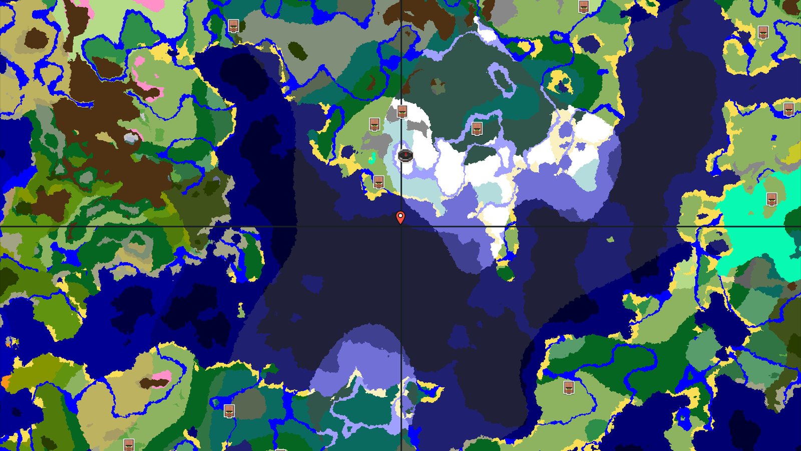Ice Spikes and Trial Chambers Near Snowy Spawn — Minecraft seed preview