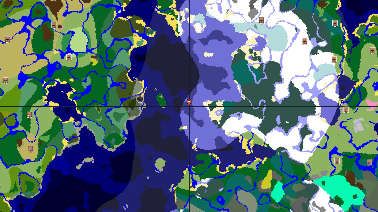 Old Growth Taiga Spawn with Nearby Trail Ruins — Minecraft seed preview