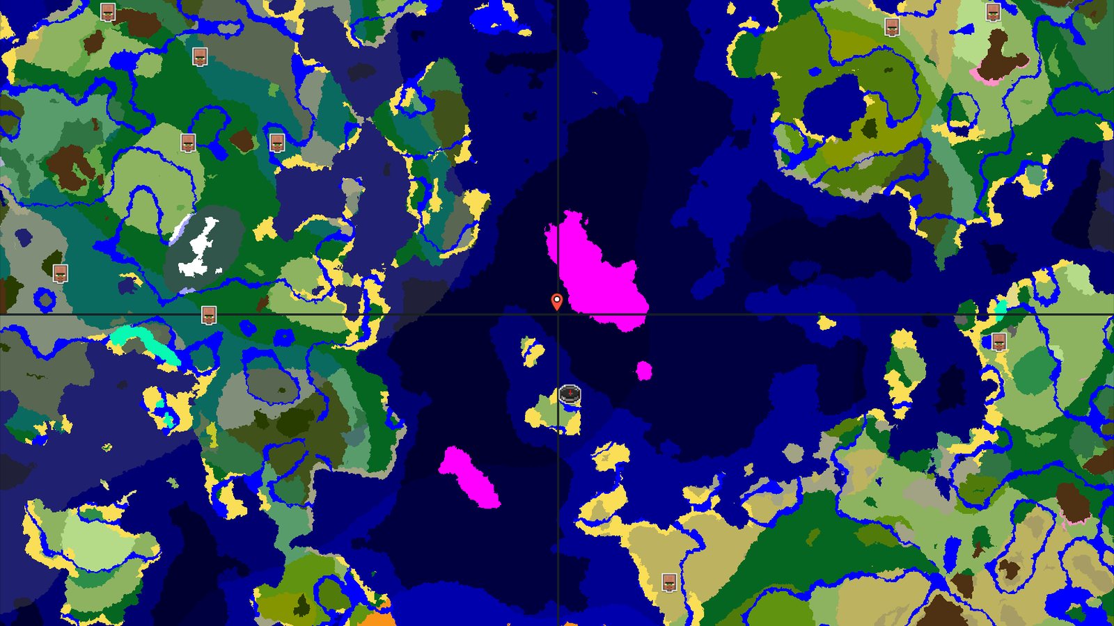 Mushroom Fields and Ocean Adventures — Minecraft seed preview
