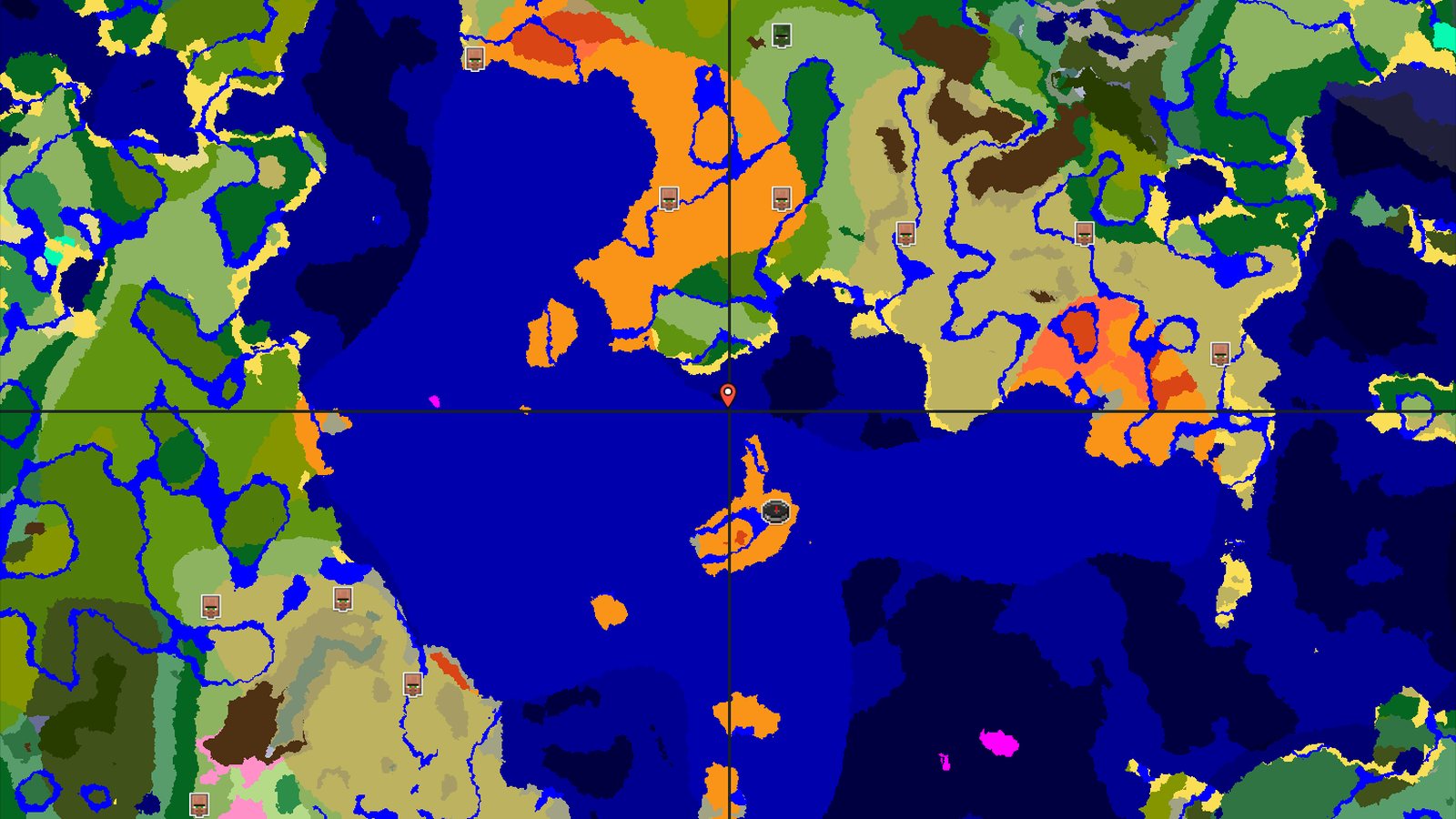 Minecraft Seed: Desert Start, Ocean Wonders — Minecraft seed preview