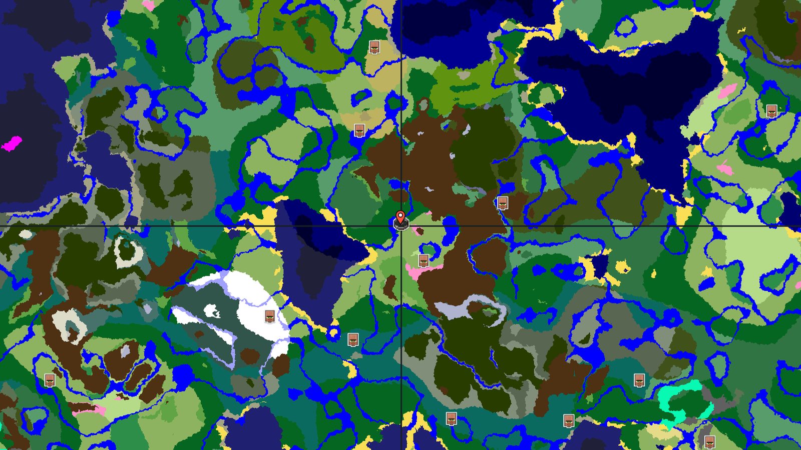 Cherry Blossom and Flower Forest Valley — Minecraft seed preview